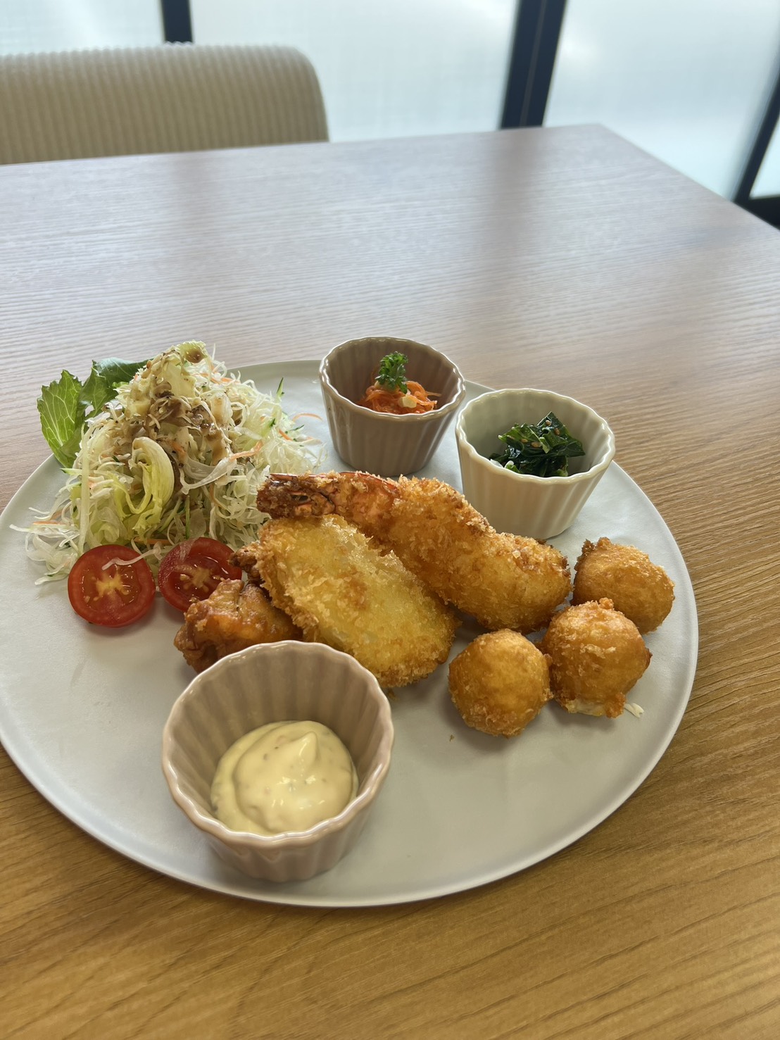 ミックスフライランチ
