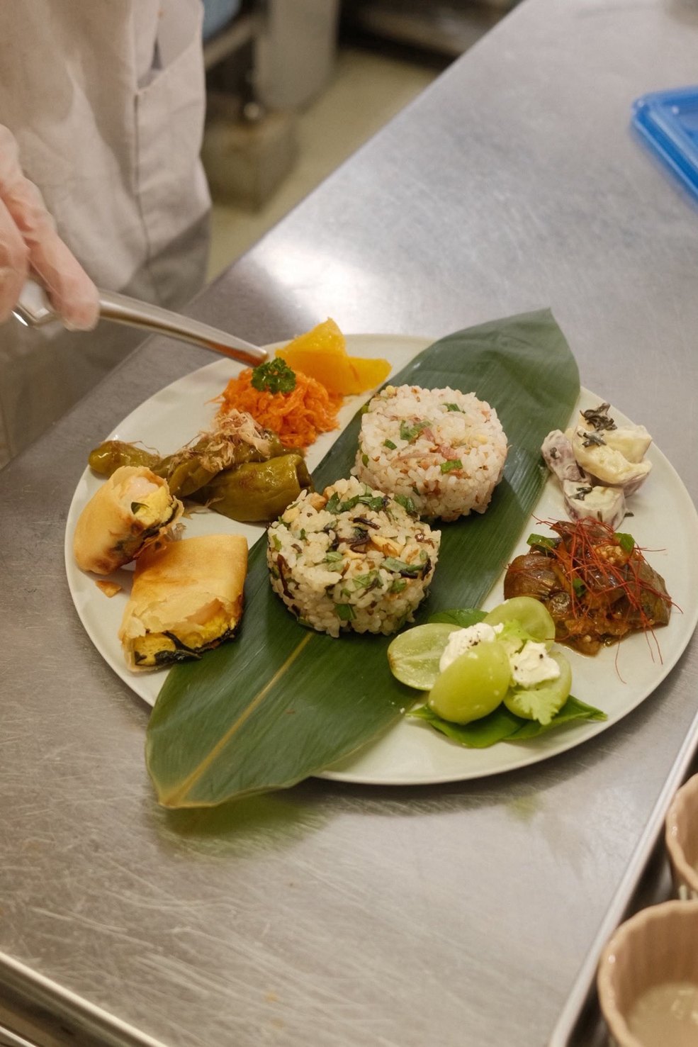 地元食材を使ったお料理